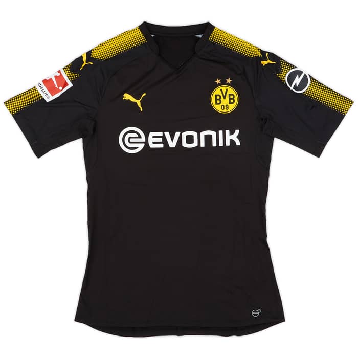 2017-18 Borussia Dortmund Match Issue Away Shirt Batshuayi #44