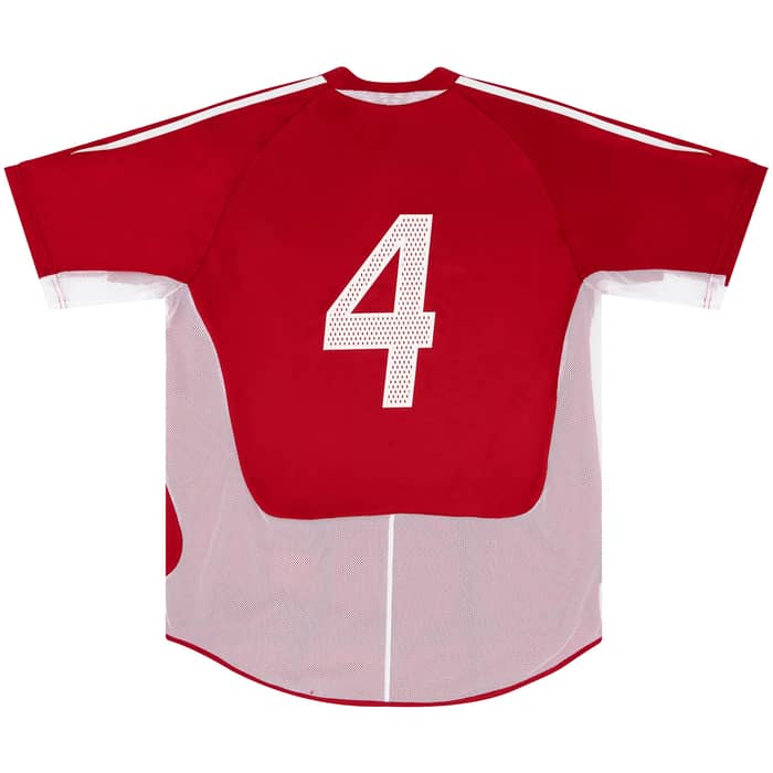 2004-05 Denmark Match Issue Home Shirt #4