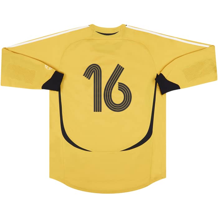 2006 Denmark Match Issue GK Shirt #12 (Andersen) #16