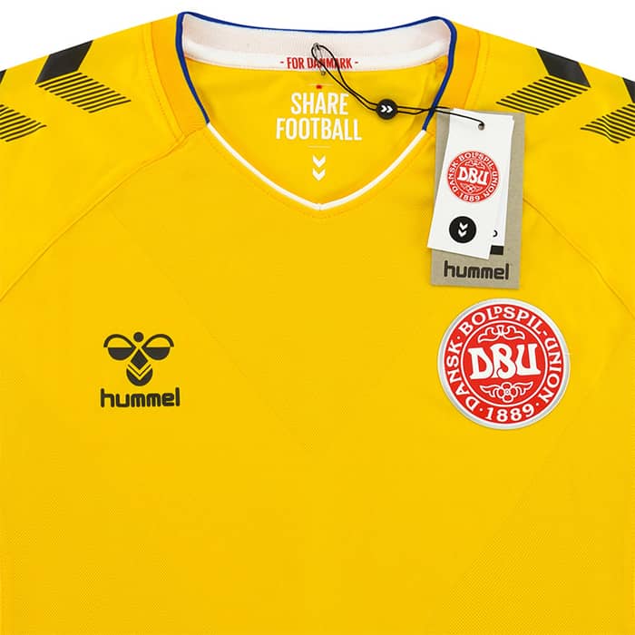 2018-19 Denmark Player Issue GK Home S/S Shirt - NEW