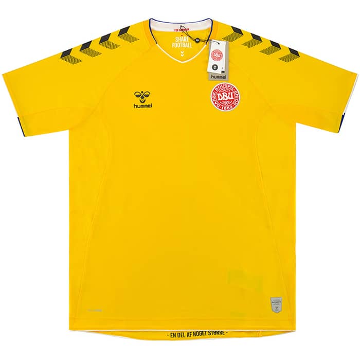 2018-19 Denmark Player Issue GK Home S/S Shirt - NEW