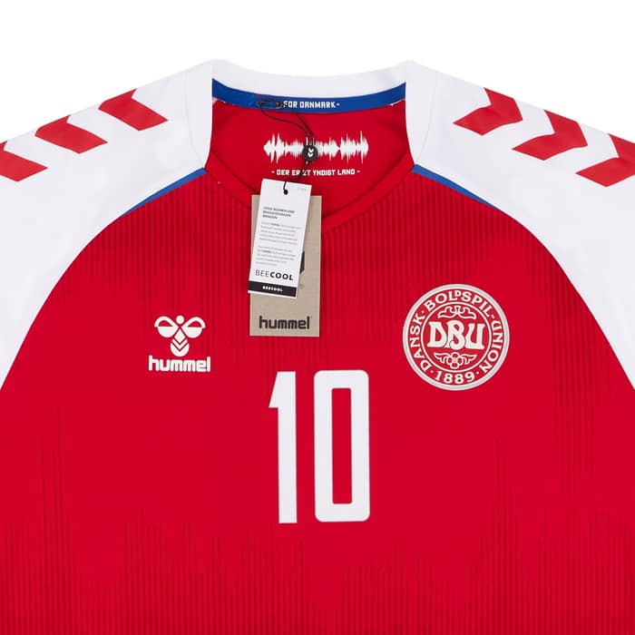 2020-21 Denmark Home Shirt Eriksen #10