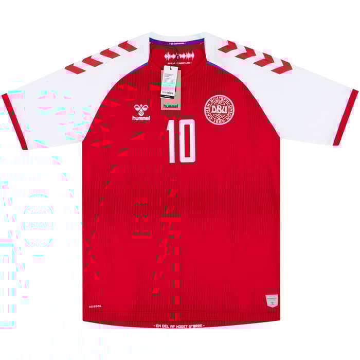 2020-21 Denmark Home Shirt Eriksen #10