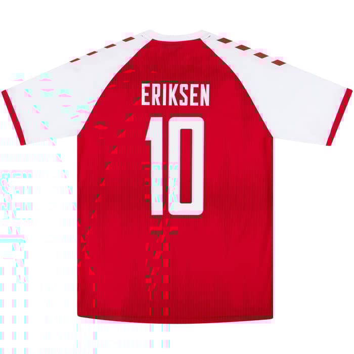 2020-21 Denmark Home Shirt Eriksen #10