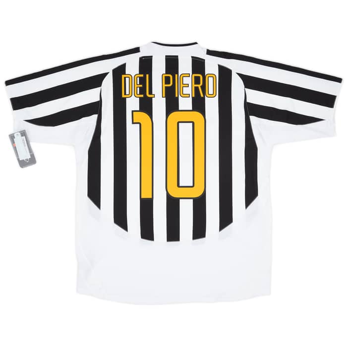 2003-04 Juventus Home Shirt Del Piero #10 (XL)