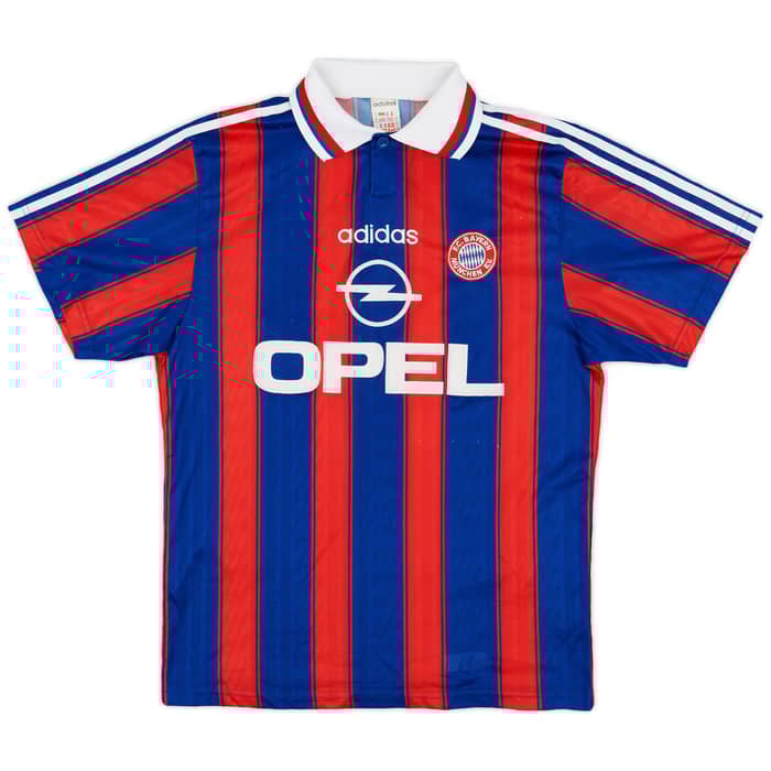 1995-97 Bayern Munich Home Shirt Klinsmann #18 - 7/10 - (S)