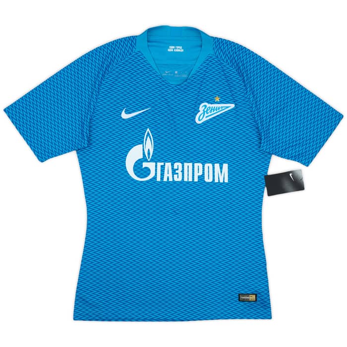 2018-19 Zenit St. Petersburg Player Issue Home Shirt Dzyuba #22 (M)