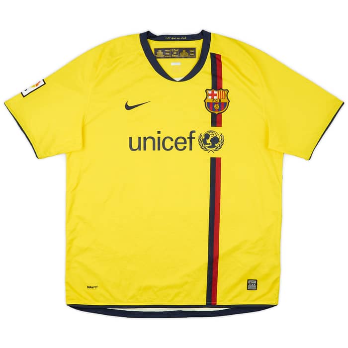 2008-10 Barcelona Away Shirt Messi #10 - 7/10 - (XL)
