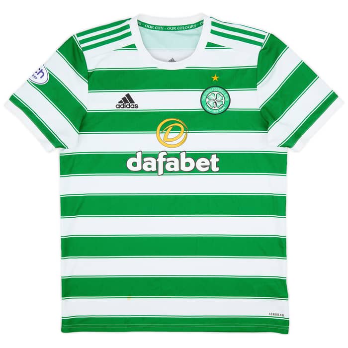 2021-22 Celtic Home Shirt - 7/10 - (L)