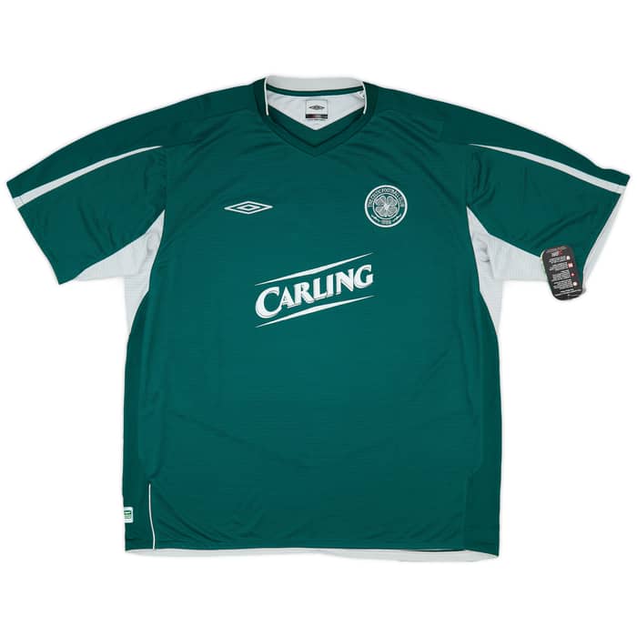 2004-05 Celtic Away Shirt Juninho #7 (XXL)