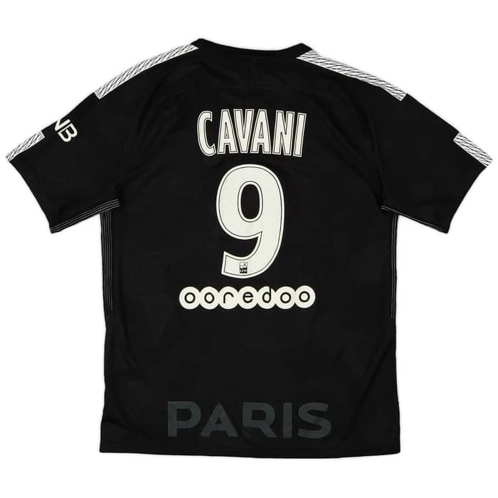 2017-18 Paris Saint-Germain Third Shirt Cavani #9 - 7/10 - (M)