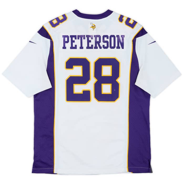2012 Minnesota Vikings Peterson #28 Nike Game Away Jersey - 5/10 - (M)