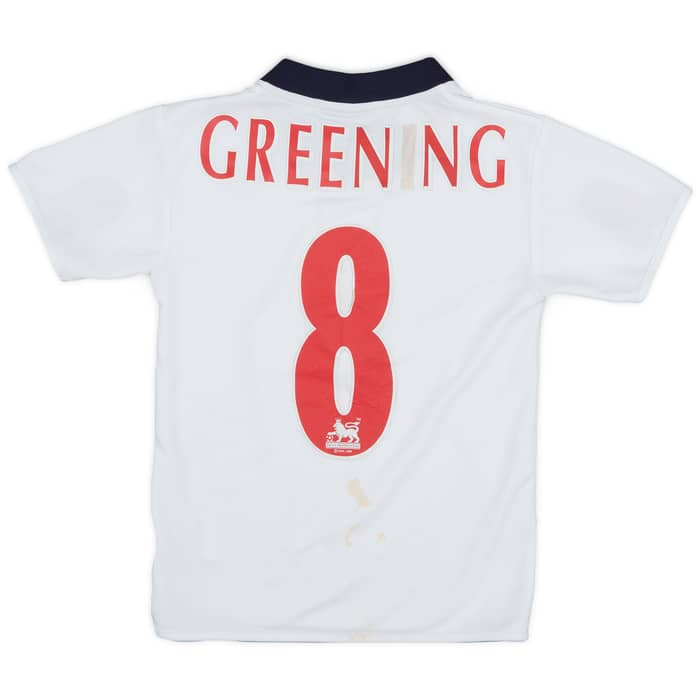2004-06 West Brom Third Shirt Greening #8 - 4/10 - (7-8 Years)