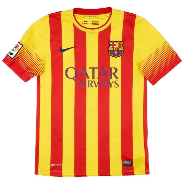 2013-15 Barcelona Away Shirt Messi #10 - 6/10 - (S)
