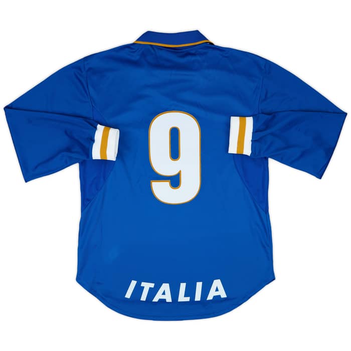 1996-97 Italy Match Issue Home L/S Shirt #9
