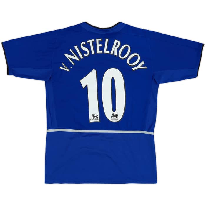 2002-03 Manchester United Full Third Kit V.Nistelrooy #10 - 8/10 - (XL.Boys)