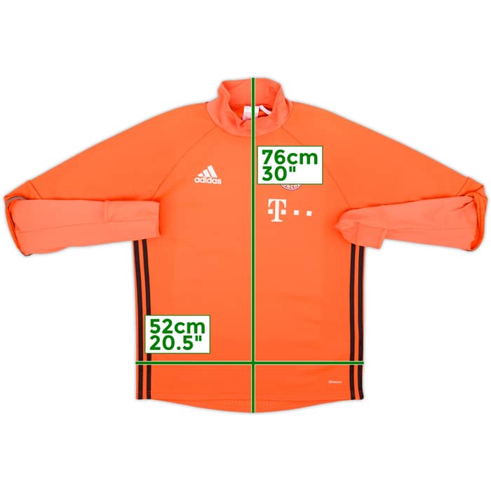 2016-17 Bayern Munich adidas Drill Top - 6/10 - (M)