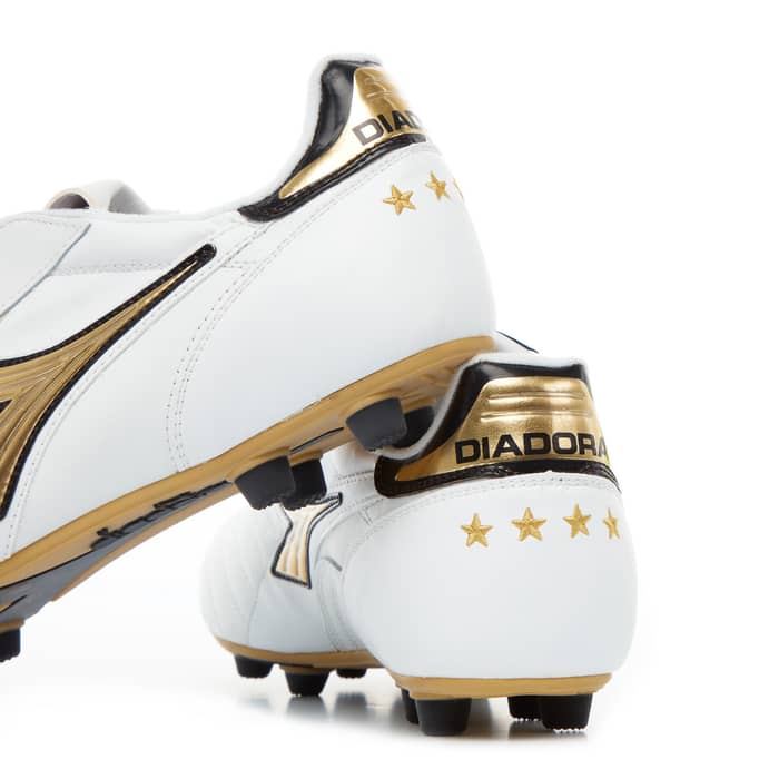 2009 Diadora Brasil Gold R MD PU Football Boots *In Box* FG 11