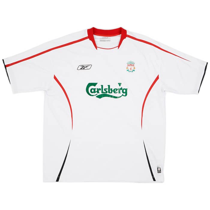 2005-06 Liverpool Away Shirt Fowler #11 - 9/10 - (XL)