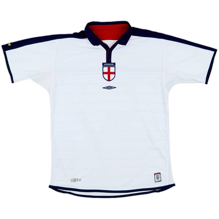 2003-05 England Home Shirt - 5/10 - (XL)