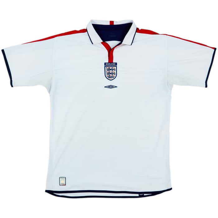 2003-05 England Home Shirt - 5/10 - (XL)