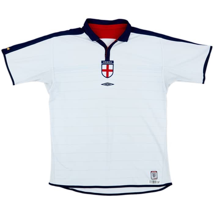 2003-05 England Home Shirt - 5/10 - (XL)