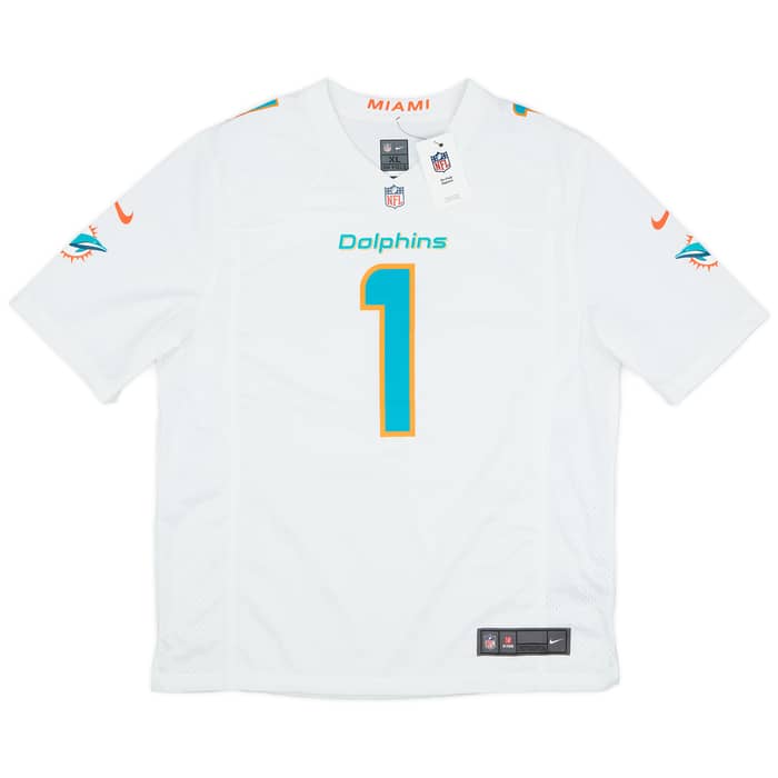 2020-23 Miami Dolphins Tagovailoa #1 Nike Game Away Jersey (XL)