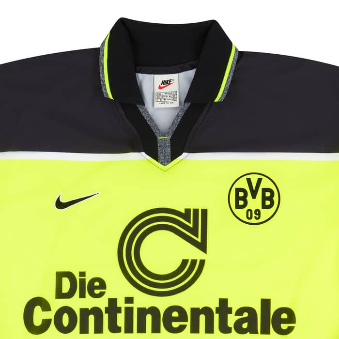 1997-98 Borussia Dortmund Player Issue Home L/S Shirt (L)