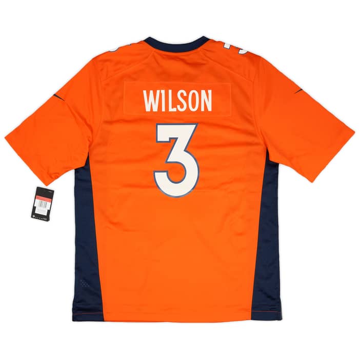 2022-23 Denver Broncos Wilson #3 Nike Game Home Jersey (L)