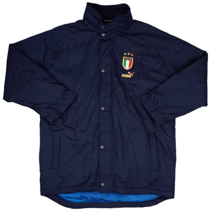 2004-06 Italy Puma Padded Bench Coat - 9/10 - (XXL)