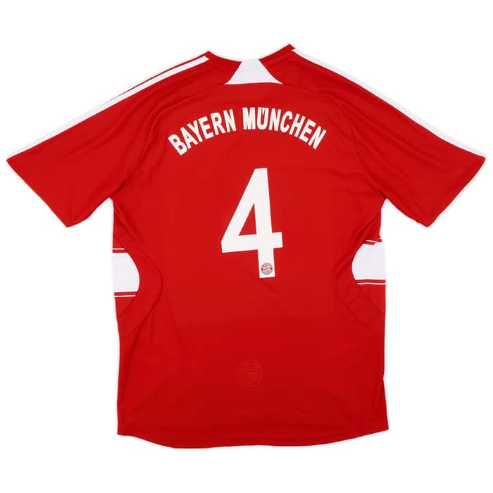 2007-08 Bayern Munich Home Shirt #4 - 7/10 - (L)