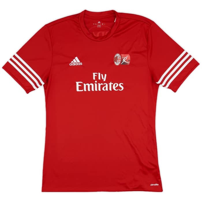 2014-15 AC Milan Academy adidas Training Shirt - 8/10 - (M)