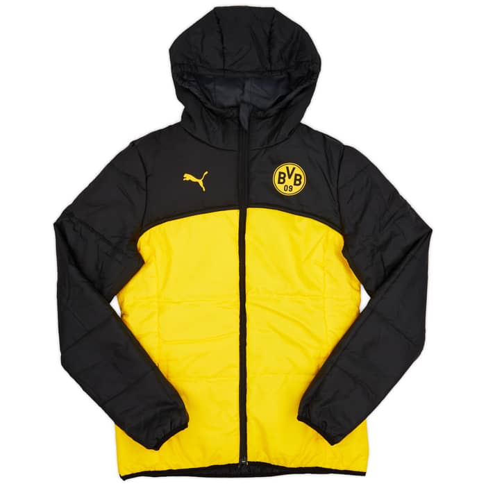 2015-16 Borussia Dortmund Puma Reversible Winter Jacket - 9/10 - (Women's)