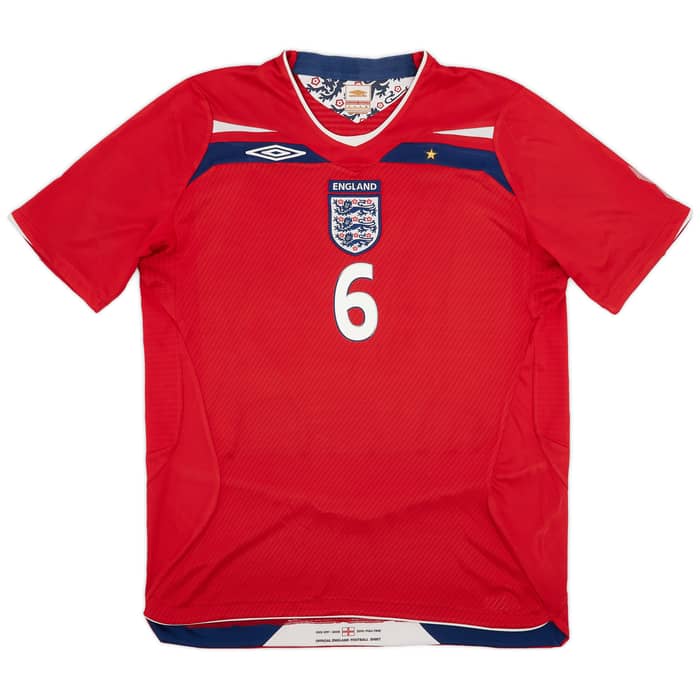 2008-10 England Away Shirt Terry #6 - 6/10 - (L)