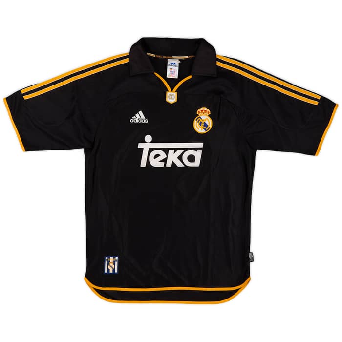 1999-01 Real Madrid Away Shirt Raul #7 - 8/10 - (S)