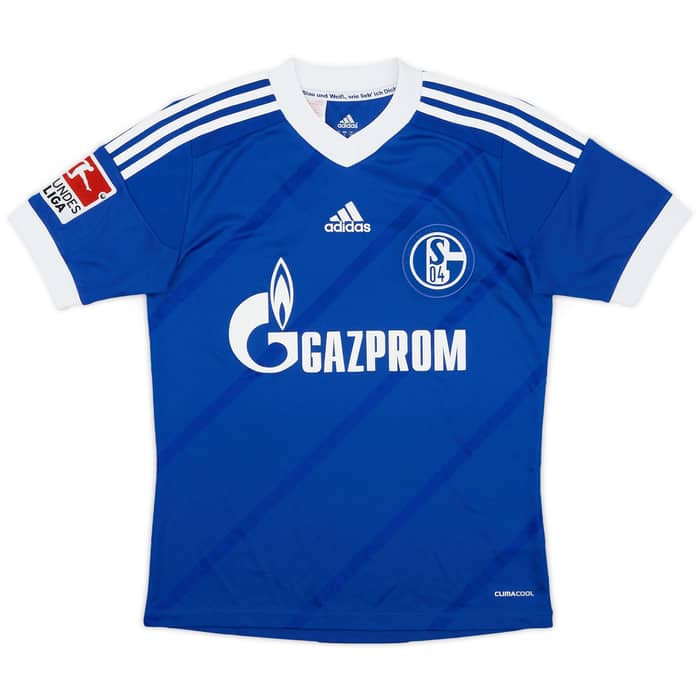 2012-14 Schalke Home Shirt Clemens #11 - 9/10 - (L.Boys)