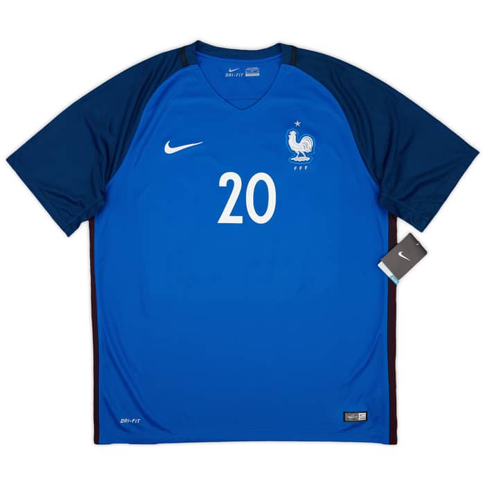 2016-17 France Home Shirt Mbappe #20 (XL)
