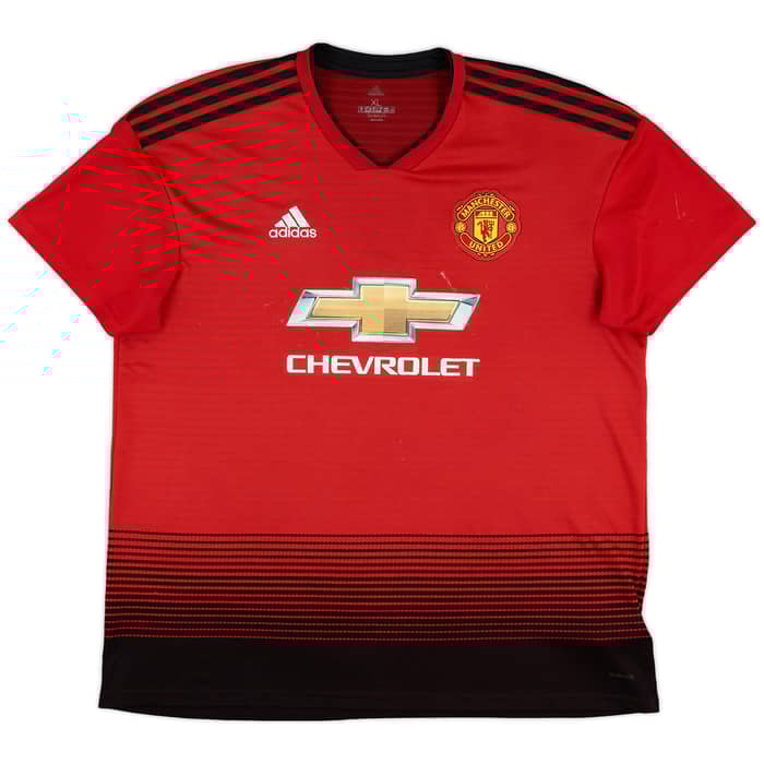 2018-19 Manchester United Home Shirt Mata #8 - 4/10 - (XL)