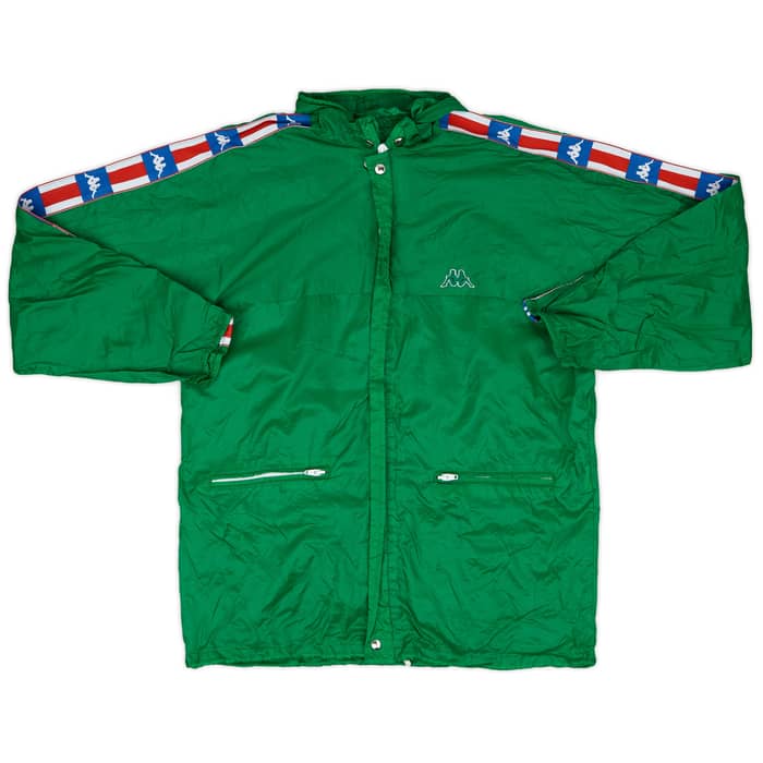 1988 USA Kappa Hooded Rain Jacket - 10/10 - (Y)