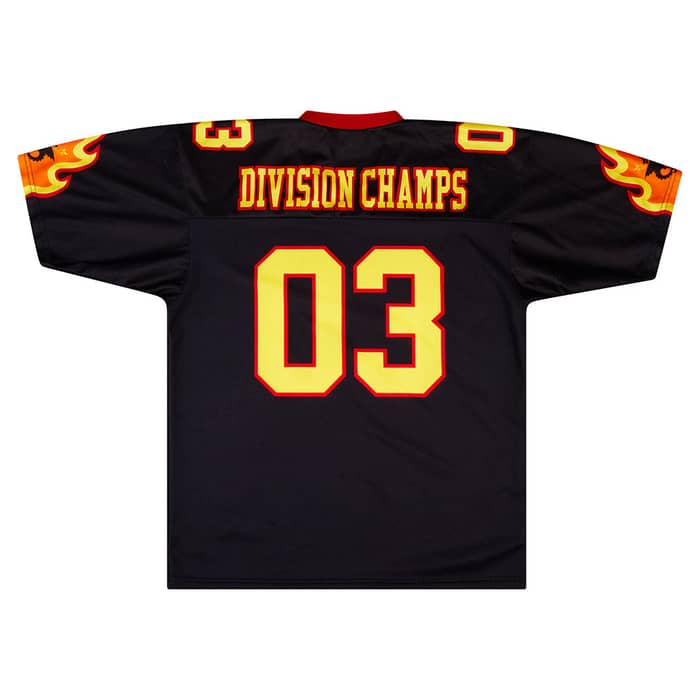 2003 New York Dragons Division Champs #03 Jersey (Home) L