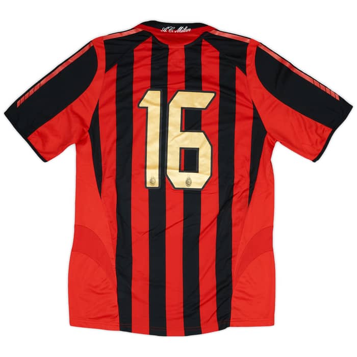 2005-06 AC Milan Match Issue Home Shirt #16