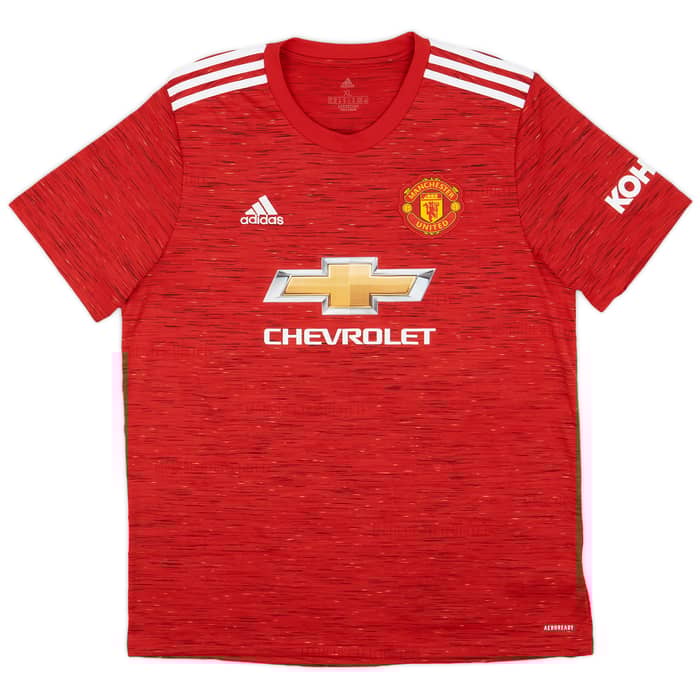 2020-21 Manchester United Home Shirt B. Fernandes #18 - 9/10 - (XL)