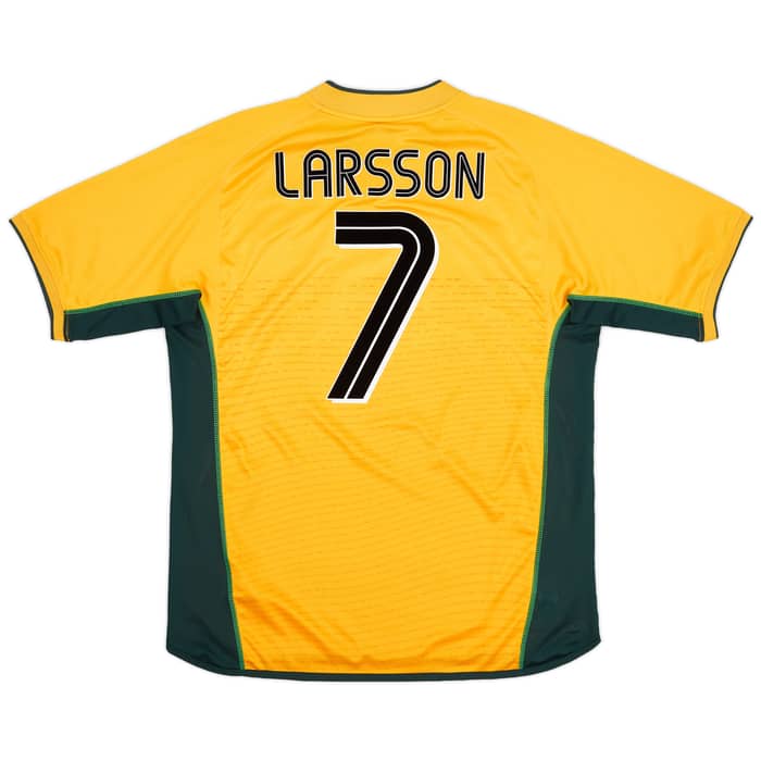 2002-03 Celtic Away Shirt Larsson #7 - 7/10 - (L)
