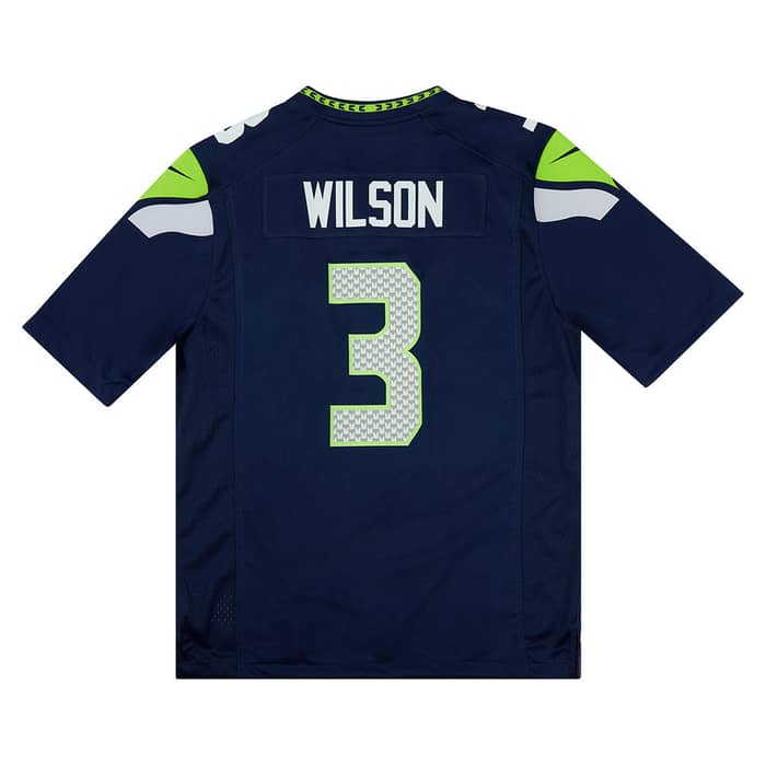 2016-21 Seattle Seahawks Wilson #3 Nike Game Jersey (Home) L - W/Tags