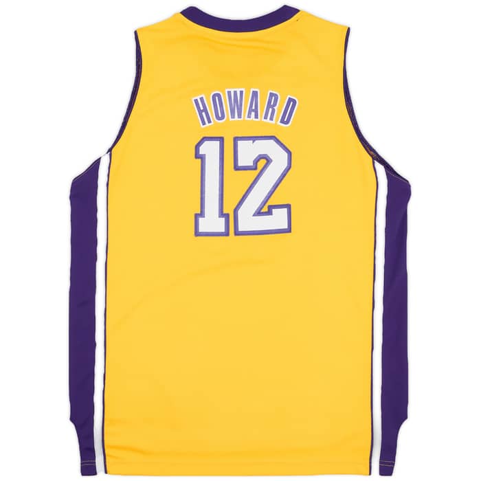 2012-13 LA Lakers Howard #12 adidas Swingman Home Jersey - 7/10 - (XL.Boys)