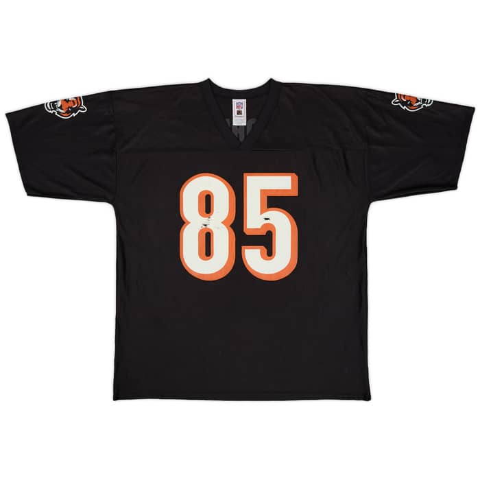2005-06 Cincinnati Bengals C.Johnson #85 NFL Replica Home Jersey - 5/10 - (XL)