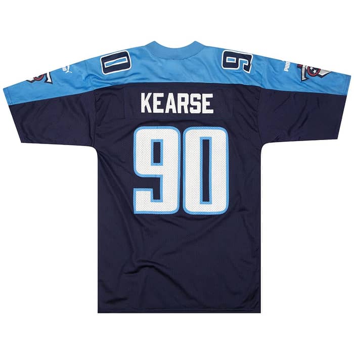 1999-00 Tennessee Titans Kearse #90 Puma Jersey (Home) L