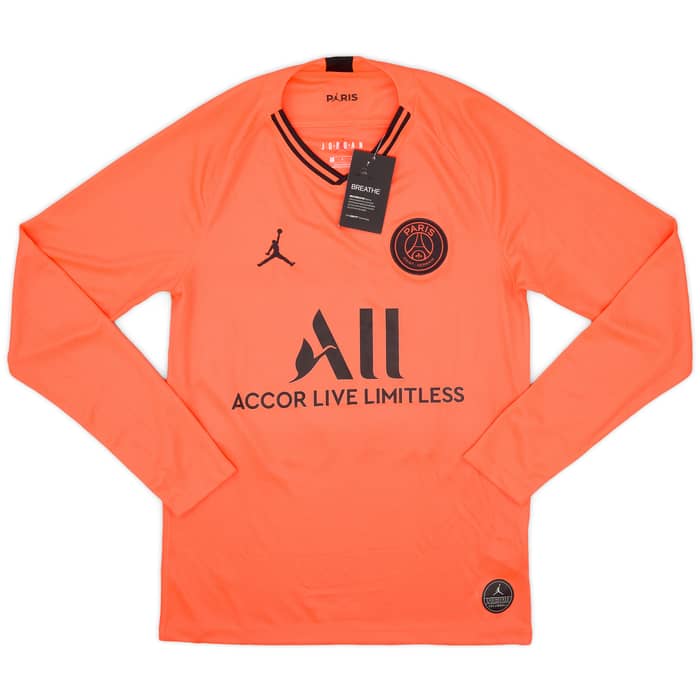 2019-20 Paris Saint-Germain Away L/S Shirt NeymarJr #10 (S)