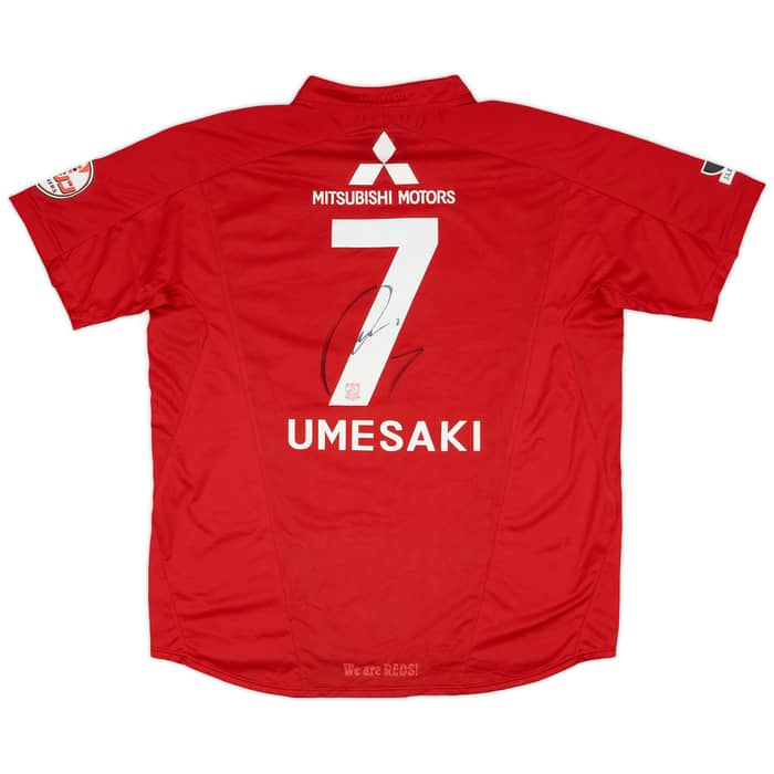 2009 Urawa Red Diamonds Signed Home Shirt Umesaki #7 - 7/10 - (XXL)