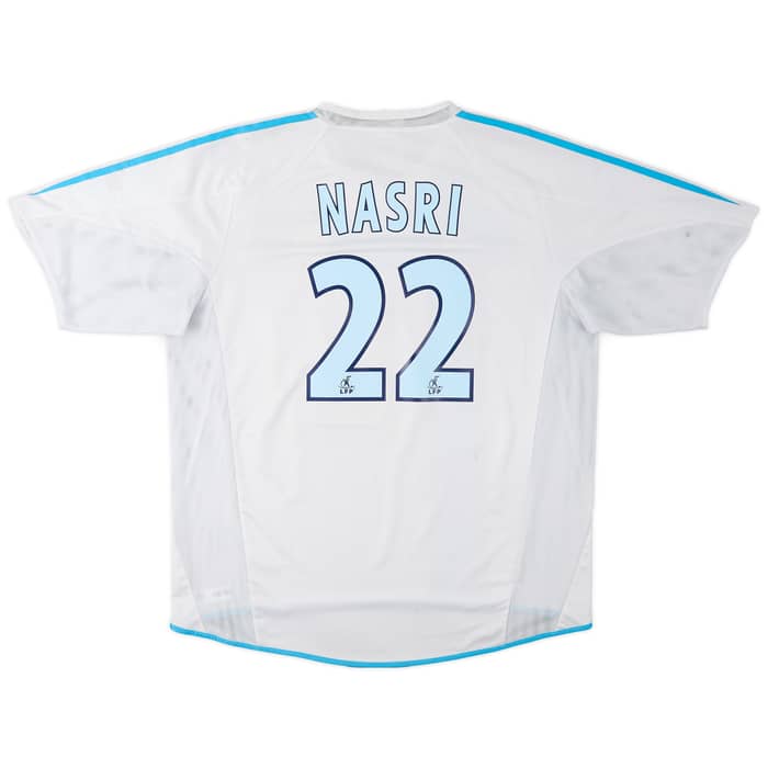 2004-05 Olympique Marseille Home Shirt Nasri #22 - 6/10 - (XL)
